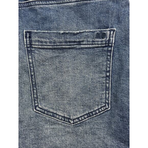 American Eagle Women's Strapless Shorts Denim Romper - Size 6 - Picture 4 of 6